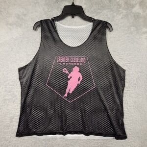 Greater Cleveland Lacrosse Reversible Mesh Tank Top Jersey Gear Adult XL